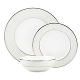Lenox Innocence Bone China 3 Piece Place Setting, Service for 1