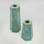 Porte-bougie hexagonal aqua-104018650