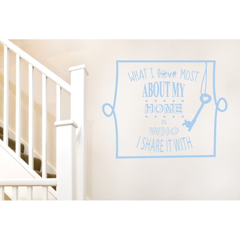 Wall Decal, Medium, Light Blue