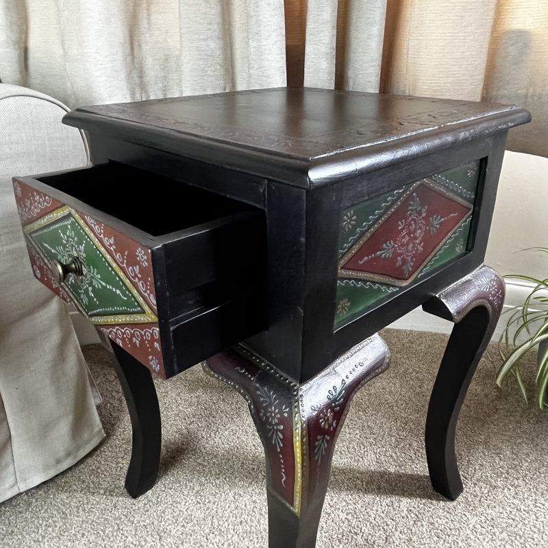 Andriel Side Table with Storage