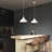 1-light 12 In. Single Pendant With Teardrop Metal Shade-613437435