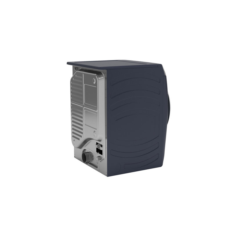 GE Profile 7.8 Cu Ft Capacity Smart Front Load Gas Dryer With Steam And Sanitize Cycle, Sapphire Blue, Electric