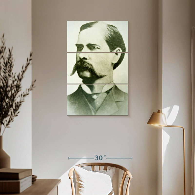 Lelar Wyatt Earp 1886, H 57 po x l 36 po