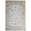 Hand Knotted Oriental Area Rug in Ivory/Gold