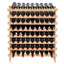 72 Bottle Solid Wood Floor Wine Bottle Rack Wood-1016672842