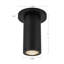 Plafonnier extérieur DEL noir Nordic 6 po (2 po de diamètre)-945565372-945565373-945565374