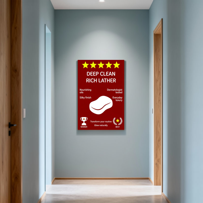 Savon pour salle de bain Bath & Laundry, H 12 po x l 18 po