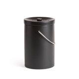 Ceramic Indoor Kitchen Composter with Latching Lid