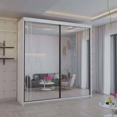 2 Door Laminate Wardrobe