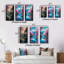 «Cherry Blossom Stream», 3 pièces sur toile-320393934-320393933