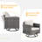 Guylene 6 - Person Patio Conversation Set with Cushions-319254768