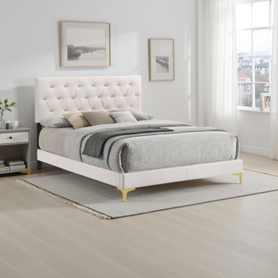 Khanyla Tufted Upholstered Standard Bed by Mercer41