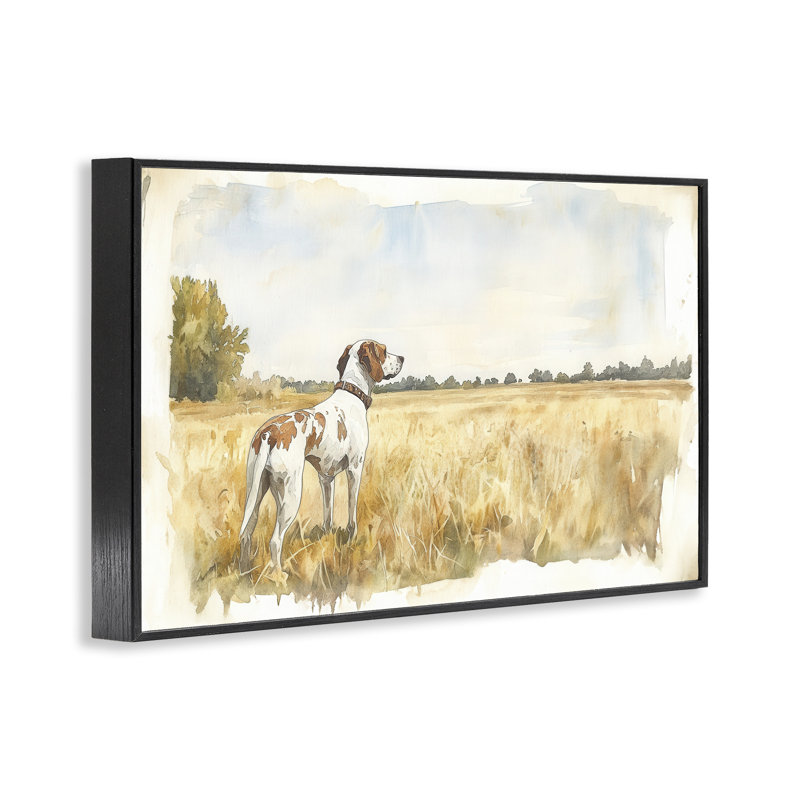 Giclée encadrée, dessin par Petal Prints Design, H 16 po x l 24 po, Giclée encadrée noir minuit