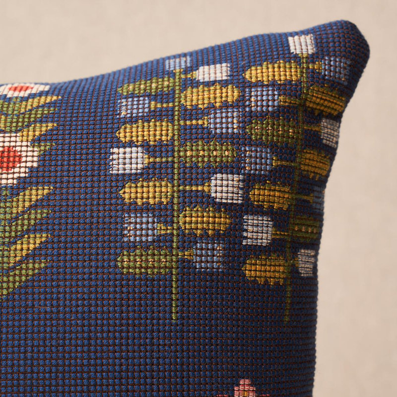 Annika Floral Tapestry Pillow