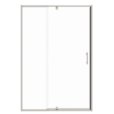 50 - 54" W X 71" H Shower Enclosure With 1/4" Tempered Glass, Coating, Pivot Swing Function, Simple To Install, Magnetic Closing, Leakage- Door Surface, Install Option, Left Right Versatile, Leak