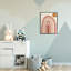 Désert soleil arc-en-ciel doux paysage beige-91020615-91020601