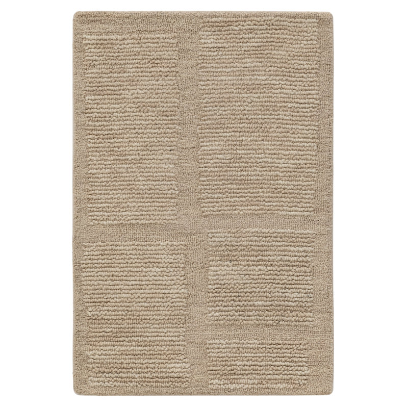 Wander Hand Tufted Wool Indoor Rug, 2'x3', Neutral