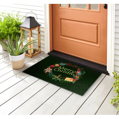 Non-Slip Christmas Outdoor Doormat