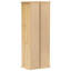 Lavedan 110cm H x 40cm W Metal, Manufactured Wood, Solid Wood Standard Bookcase