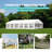 Heavy Duty Steel Canopy Party Tent for Weddings & Events with Sidewalls, 20x40 / 20x50 / 20x60 Ft-97316882