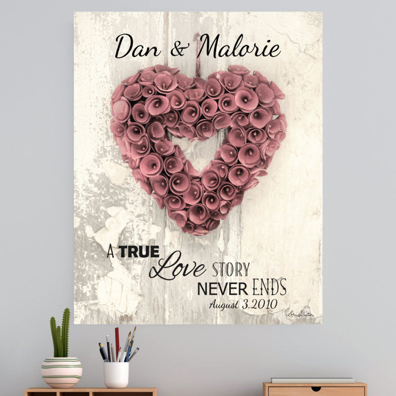 Décalcomanie murale personnalisée love story, Oui