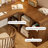Light-walnut L-Shaped Solid Wood desks-107556337-107556338