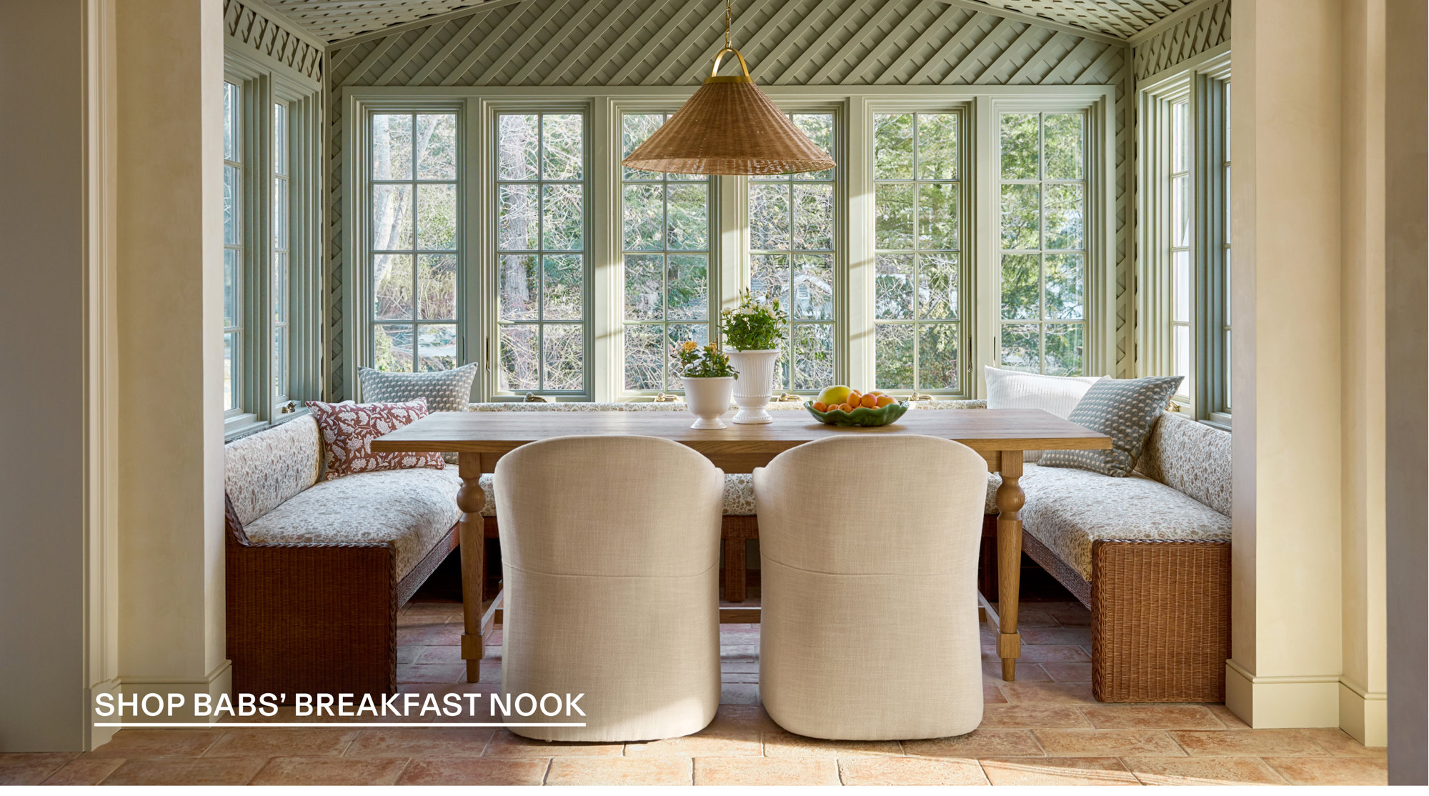 Shop Babs' Breakfast nook