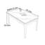 Rectangular small-sized dining table-740692569