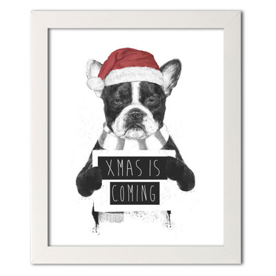 « xmas is bientôt », reproduction