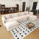 Hibbell Comfort U Shaped Couch With Reversible Chaise, Modular Large U-Shape Sectional Sofa, Double Extra Ottomans