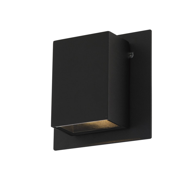 erebus Outdoor LED Wall Light, 3W, Black