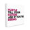 «Hustle till Haters Engager Motivational Expression» par Milli Villa - impression