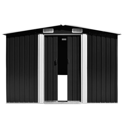 Celentano Galvanised Steel Garden Shed