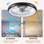 Ventilateur de plafond avec lumières DEL à intensité variable