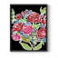 Floral Choir Bouquet, reproduction encadrée - bois massif-1177250096-1177250101