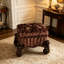 Tabouret de coiffeuse brun 22 po