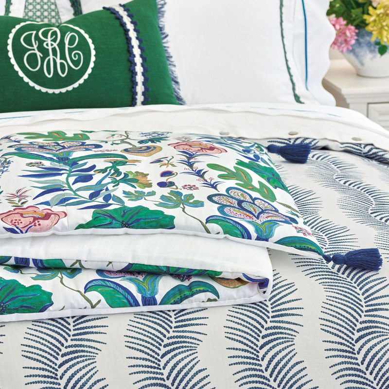 Boca Raton Jacobean Bed Scarf, King
