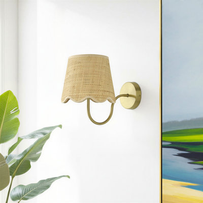 Dashiyah 1-Light Dimmable Swing Arm Wall Sconce