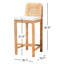 Tabouret 31,5 po Bilol