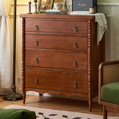 Retro Large-Capacity Accent Chest