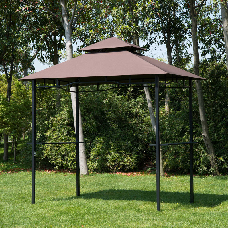 Villegas 2.5m x 1.5m Metal BBQ Gazebo