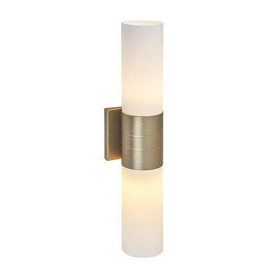 Éclairage de salle de bain à intensité variable 2 lumières Bobette