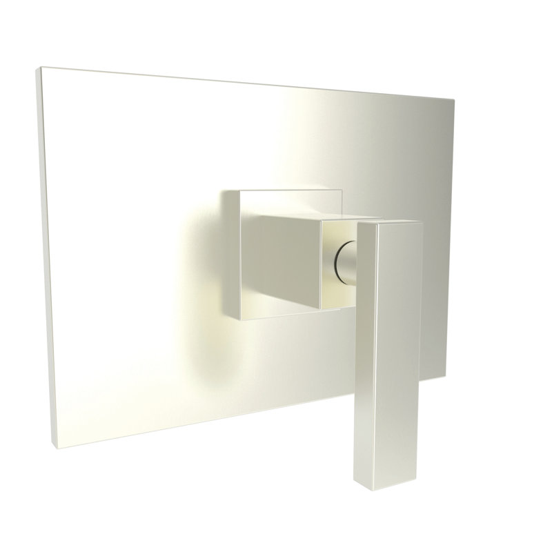 Secant Balanced Pressure Shower Trim Set with Shower Head, Satin Nickel