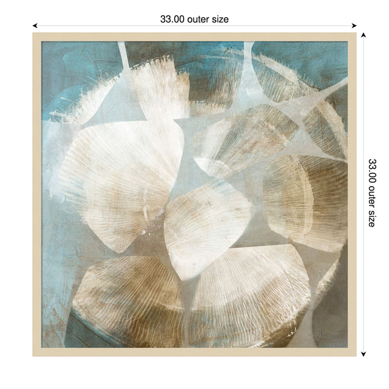 «Cosmic Flow I» par Emma Peal, impression sur bois encadrée, H 33 po x l 33 po
