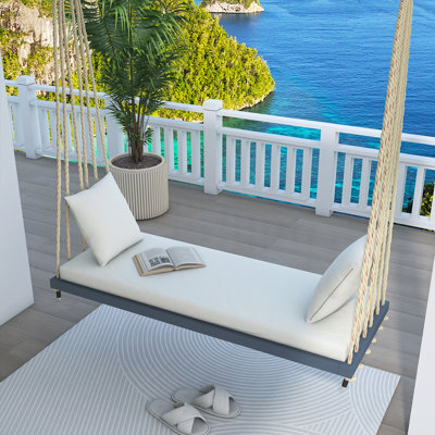 BANC DE SUSPENSION AVEC COUSSIN ET COUSSINS