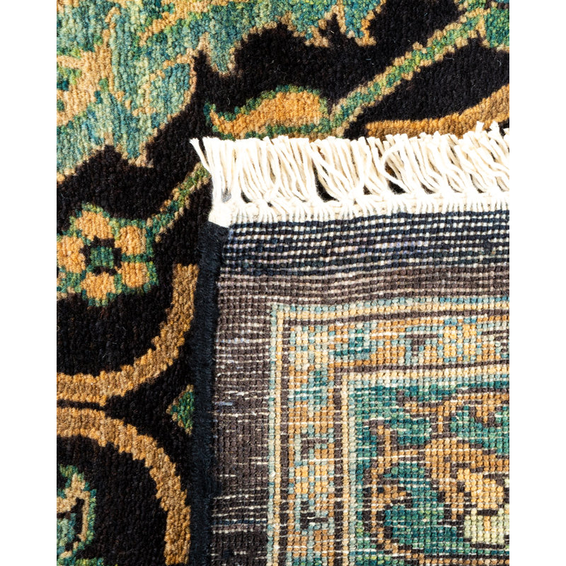 Classic One-of-a-Kind 6' 3" X 12' 1" Hand Knotted Area Rug