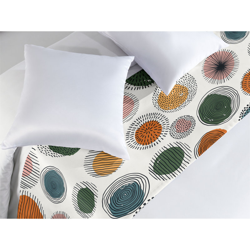 Foulard de lit Ambesonne, Très grand lit