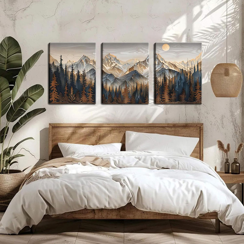 3 Piece Wrapped Canvas Print