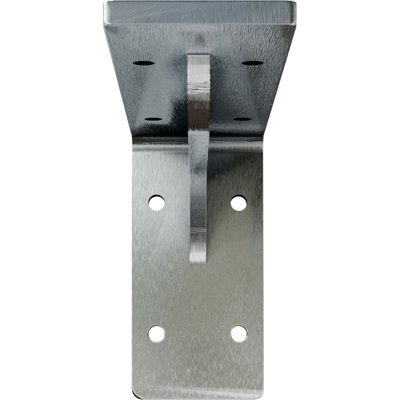 2"W x 8"D x 4 1/4"H Embrey Steel Bracket, Unfinished