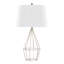 Lampe de table contemporaine en métal